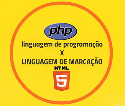 Diferenças entre linguagem de marcação e programação